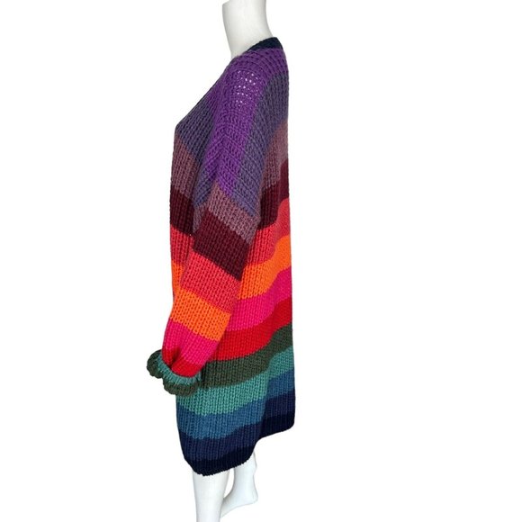 FARM Rio Multicolor Striped Cardigan - Picture 7 of 10